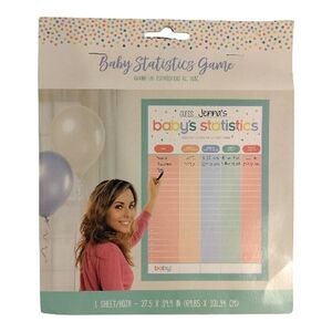 Baby Shower Statistics Chart